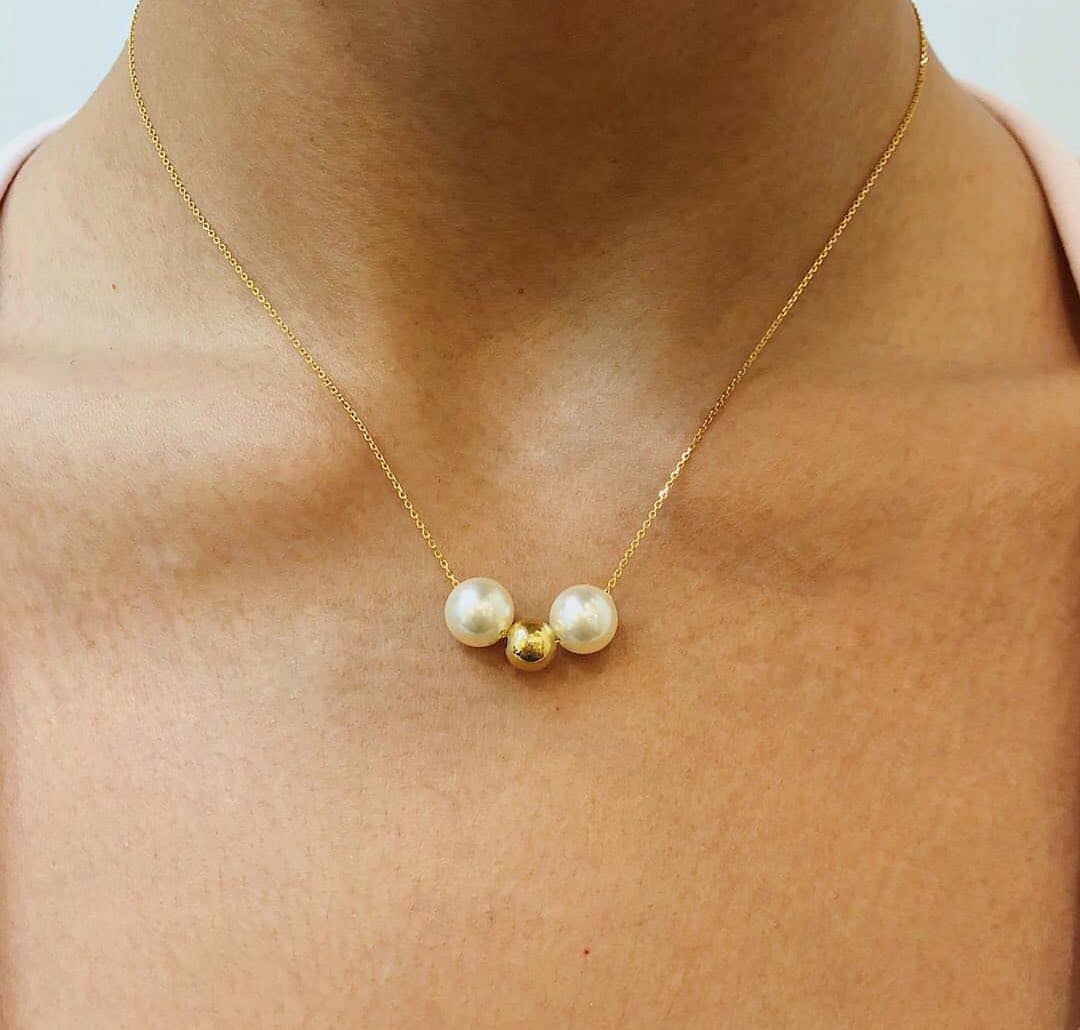 Hermes Simple and stylish pearl necklace